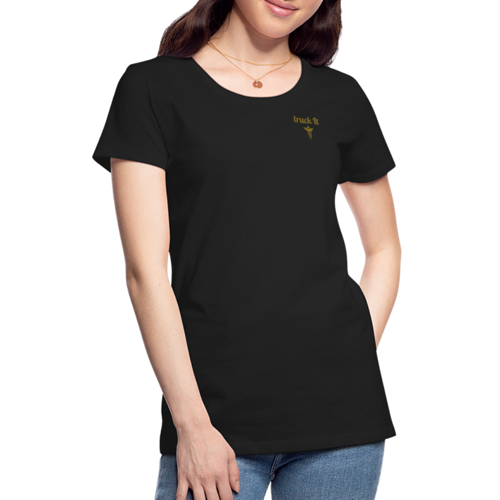 Women’s Premium Truck it T-Shirt - black