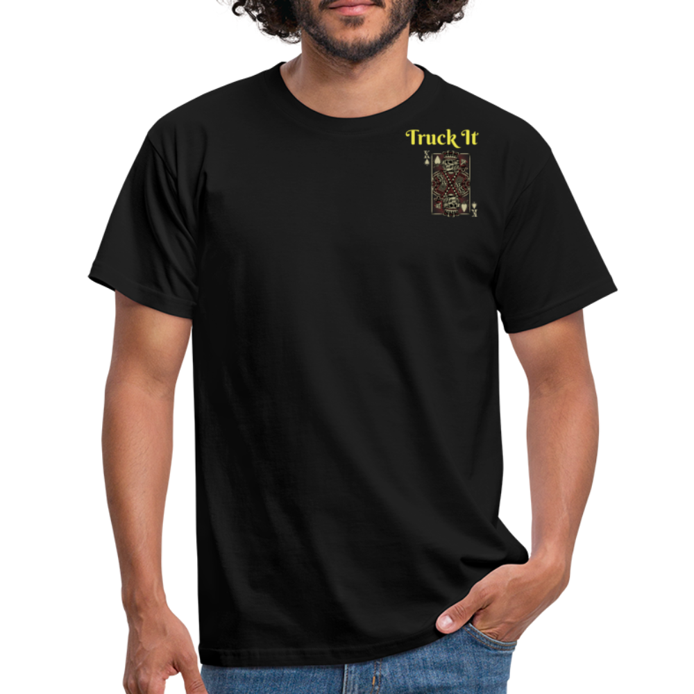 Men's King truck it T-Shirt - black