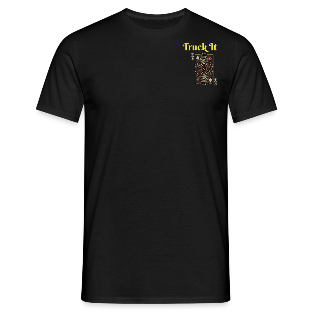 Men's King truck it T-Shirt - black