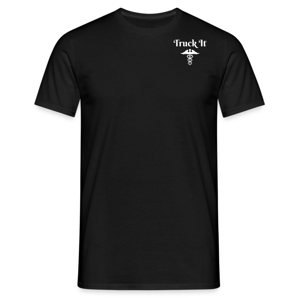 Men's truck it T-Shirt - black