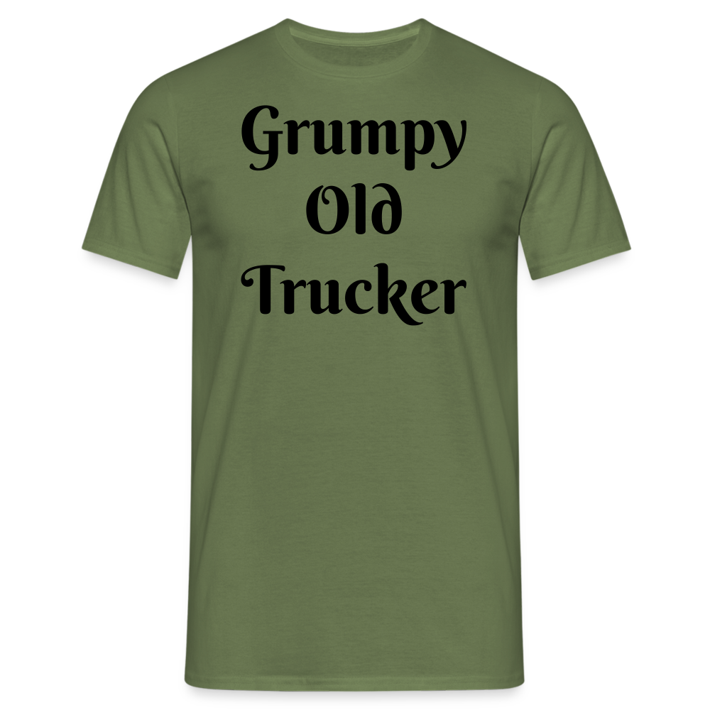 Grumpy old trucker Men's T-Shirt - military green