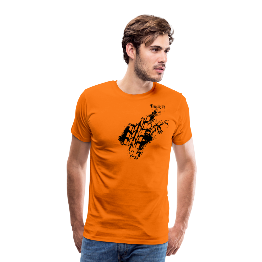 Truck it track Premium T-Shirt - orange