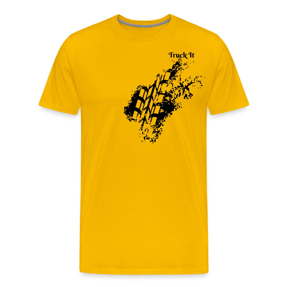 Truck it track Premium T-Shirt - sun yellow